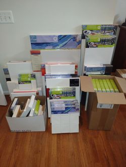 Large Lot of Artist's Loft Stretched Canvases or individual sales