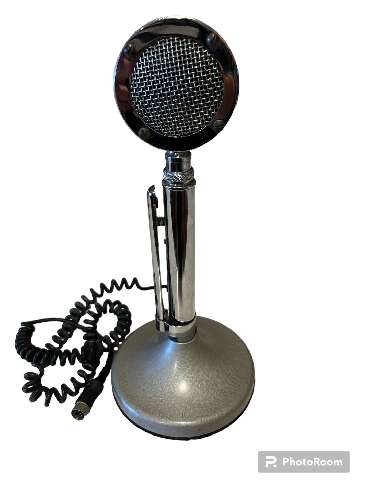 vintage radio microphone prop