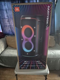 JBL PARTY BOX 720 800 WATTS RECHARGEABLE BATTERY NEW SEALED NOT NEGOTIABLE