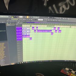 32” Curved Samsung Monitor 120 Refresh Rate 