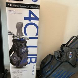 Young Kid Golf Stand Bag Set 