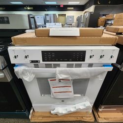 30 in. 5-Burners Slide-ln Smart Gas Convection Range An White with EasyWash Oven Tray And No-Preheat Air Fry