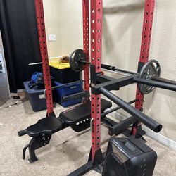 Ethos Power Rack Bench Set