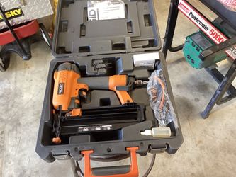 Rigid air finish nailer only used once OBO