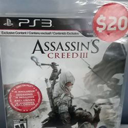 Assassins Creed III (PS3 Game)