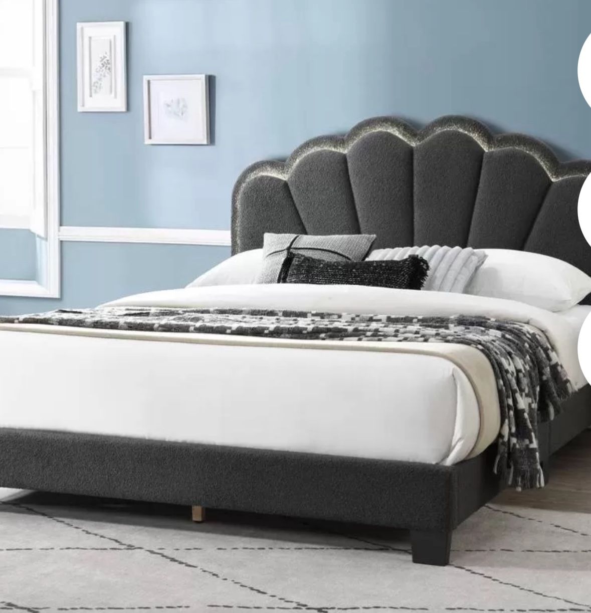 Queen Bed Frame Not Including Mattress And Box Spring 