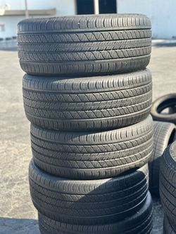 SET OF TIRE 255 45 19 CONTINENTAL 85% LIFE