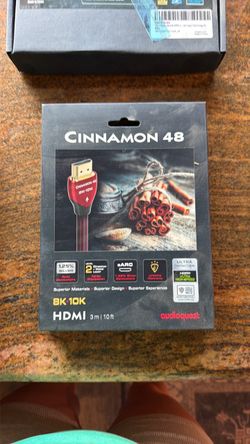AudioQuest Cinnamon 48 HDMI Cable 3m