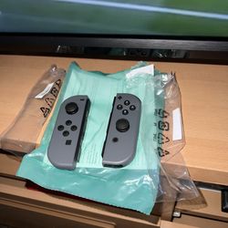 Brand New Never Used Joy Cons Gray Color 