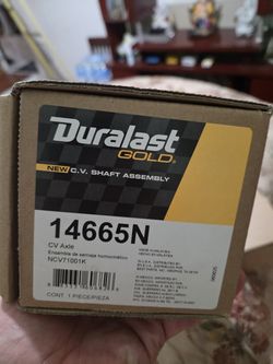 Duralast GOLD Cv Axle Shaft Assembly