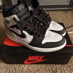 Nike Air Jordan 1 Retro High OG Stage Haze White/Black/Grey 555088-108 Men