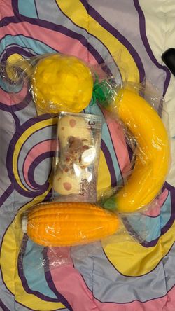 Squishy Toy Bundle Fruit and Food Squishies