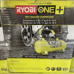 RYOBI ONE+ 18V Cordless 1 Gal. Portable Air Compressor (Tool Only)