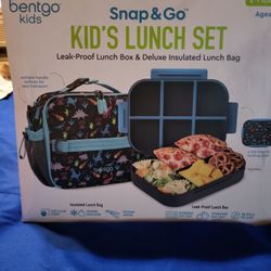 Bentgo Snap And Go Kids Lunch Set