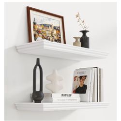 16 Inches Floating Shelves Set Of 2