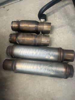 STAINLESSWORKS HIGH FLOW CATTED MID-PIPE FLOWMASTER FLOW-FX CATBACK EXHAUST SYSTEM