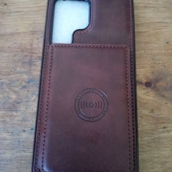 SAMSUNG GALAXY S24 CASE LEATHER WITH CARD HOLDER