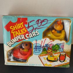 VINTAGE 1980'S SHIRT TALES BUMPER CARS 