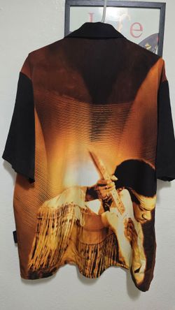 Dragonfly Clothing Jimi Hendrix button-up shirt Large