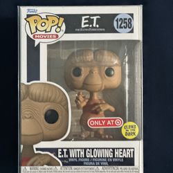 E.T with Glowing heart Funko pop
