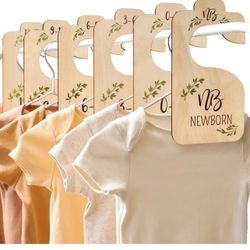 Wooden Baby Closet Dividers for Clothes