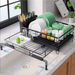 Adjustable Dish Drying Rack