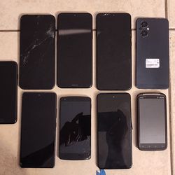 10 Phones ( For Parts Only ) 