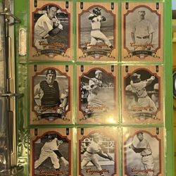Cooperstown Baseball 105 Card Set 
