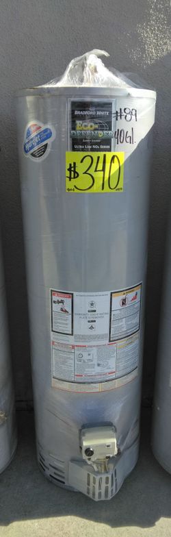 BRADFORD WHITE 40GL WATER HEATER 💦