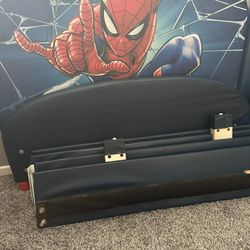 Spider-Man And Captain America Twin Bed
