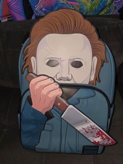 Loungefly Horror Halloween Michael Myers Full Size Gliw in the Dark Backpack New with Tags