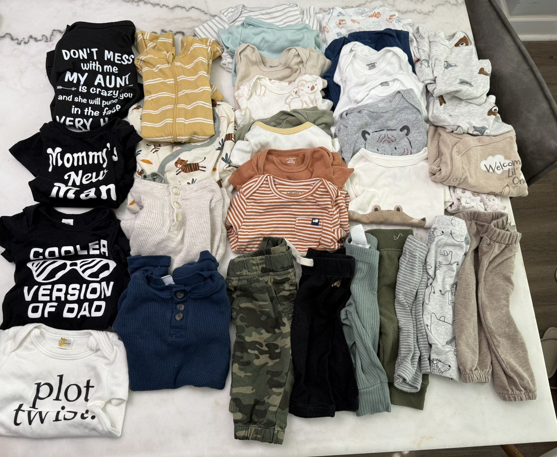 Baby Boy Clothes—0-3 months and 3 months