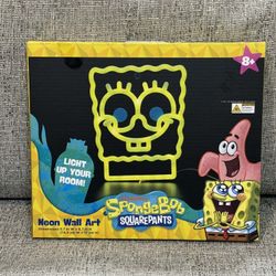 Brand New SpongeBob Neon Sign Light 