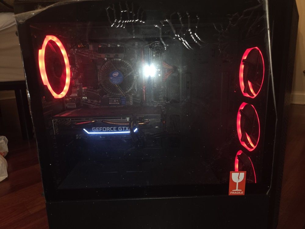 Gaming PC – GTX 1660 SUPER, i5-10400F, 8GB RAM, 465GB SSD – WiFi Ready –