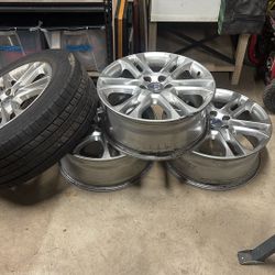 4  18” Rims For Volvo