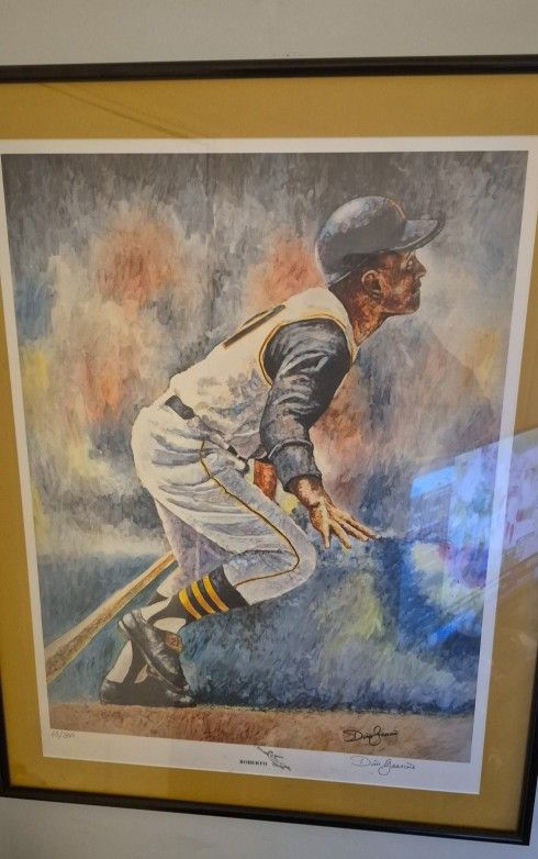 Roberto Clemente Picture Frame 