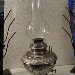 Antique Bradley Habburd Kerosene Lamp No. 96- From  1893 