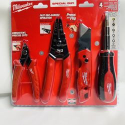 Milwaukee Electrician Tool Set $39