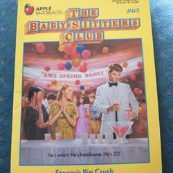 Baby-sitters club:65: Stacey's big crush by Ann M. Martin
Some light wear and tear in cover