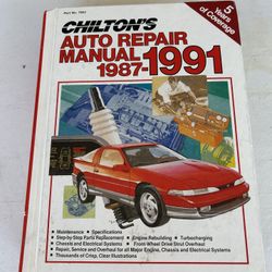 Chiltons Repair Manual 