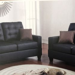 2 Pc Sofas Set En Pagos O Efectivo 💴
