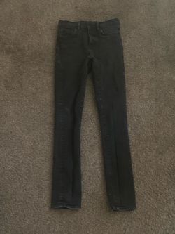 Purple jeans