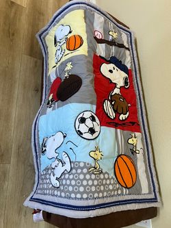 Child’s snoopy quilt