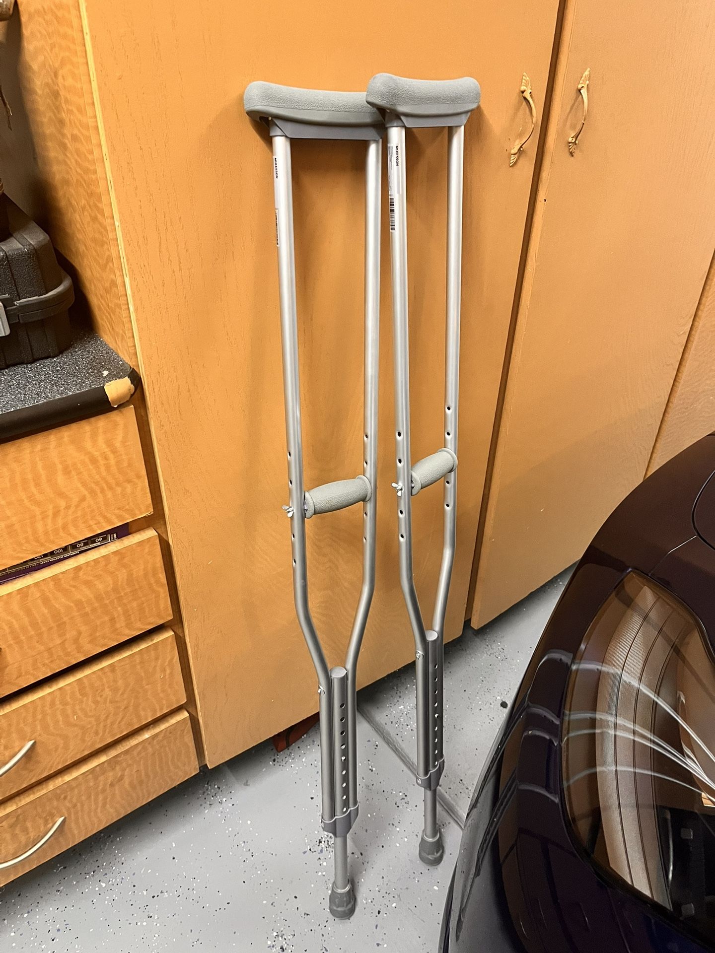 FREE Crutches - Fits Most Adults
