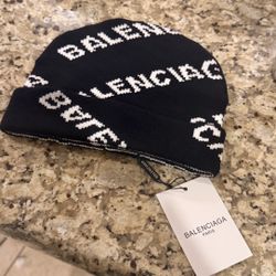 Reversible Balenciaga Beanie