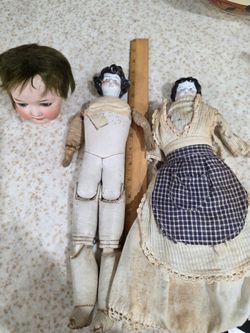 Antique Victorian dolls