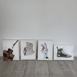 Wall Decor 4 Pictures 