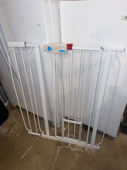 Carlson (Extra Tall) Gate with Pet Door