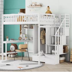 Full Size Loft Bed