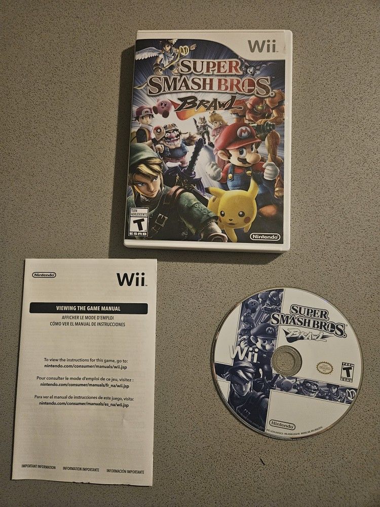 Nintendo Super Smash Bros Brawl Wii